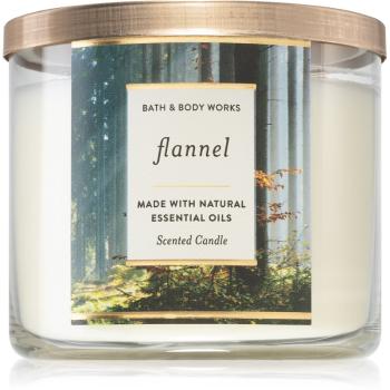 Bath & Body Works Flannel świeczka zapachowa z olejkami eterycznymi 411 g