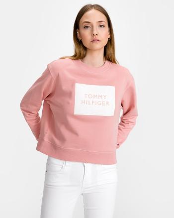 Tommy Hilfiger Box Logo Bluza Różowy