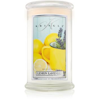 Kringle Candle Lemon Lavender świeczka zapachowa 624 g