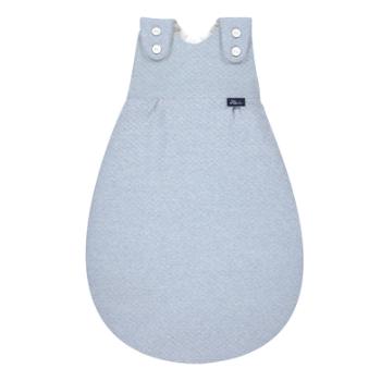 Alvi ® Baby-Mäxchen® Śpiworek Special Fabric Quilt, niebieski
