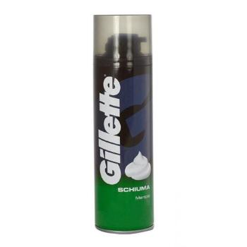 Gillette Shave Foam Menthol 300 ml pianka do golenia dla mężczyzn uszkodzony flakon