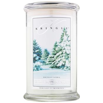 Kringle Candle Snow Capped Fraser świeczka zapachowa 624 g