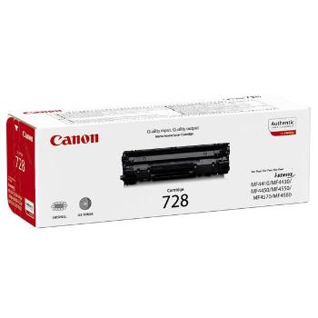 Canon originální toner CRG728, black, 2100str., 3500B002, Canon MF-4410, 4430, 4450, 4550, 4570, 4580, 4890, O
