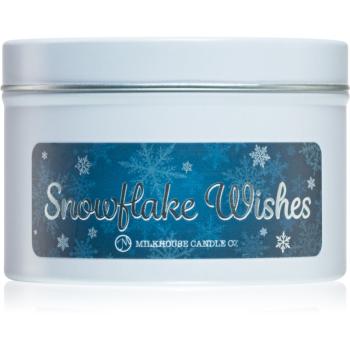 Milkhouse Candle Co. Christmas Snowflake Wishes świeczka zapachowa w puszcze 141 g