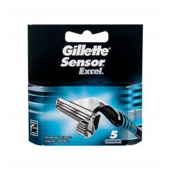 Gillette Sensor Excel 5 szt wkład do maszynki dla mężczyzn Uszkodzone opakowanie