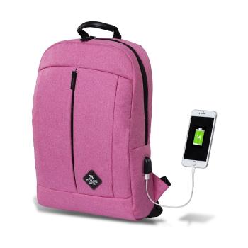Fuksjowy plecak z portem USB My Valice GALAXY Smart Bag
