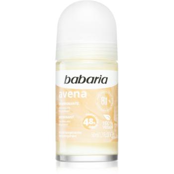Babaria Deodorant Oat antyperspirant roll-on do skóry wrażliwej 50 ml