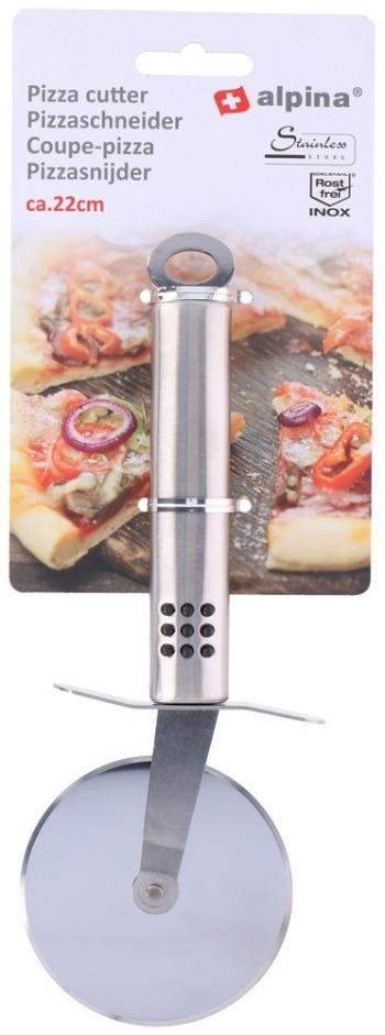 Nóż do pizzy Alpina - stal nierdzewna - Rozmiar 22 cm