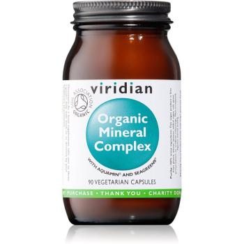 Viridian Nutrition Organic Mineral Complex wspomaganie funkcji organizmu 90 szt.