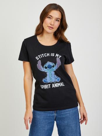 ZOOT.Fan Disney Stitch Disney Lilo & Stitch Koszulka Czarny