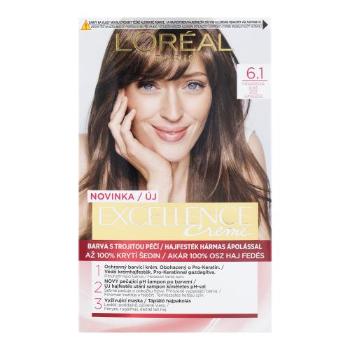 L'Oréal Paris Excellence Creme Triple Protection 48 ml farba do włosów dla kobiet 6,1 Natural Dark Ash Blonde