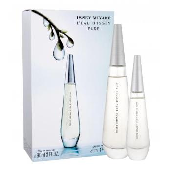 Issey Miyake L´Eau D´Issey Pure zestaw Edp 90 ml + Edp 30 ml dla kobiet Uszkodzone pudełko