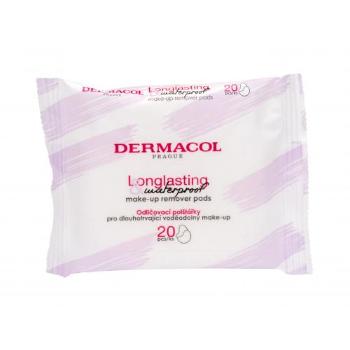 Dermacol Longlasting & Waterproof 20 szt chusteczki oczyszczające dla kobiet