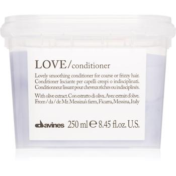 Davines Essential Haircare LOVE Smoothing Conditioner odżywka nawilżająca do włosów nieposłusznych i puszących się 250 ml