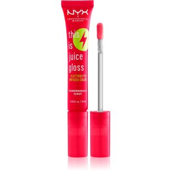 NYX Professional Makeup This Is Juice Gloss nawilżający błyszczyk do ust odcień 05 - Pomegranate Clout 10 ml