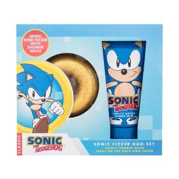 Sonic The Hedgehog Bath Fizzer Duo Set zestaw Kula do kąpieli 150 g + żel pod prysznic 150 ml dla dzieci