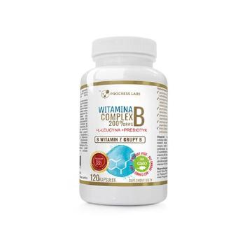 PROGRESS LABS Vitamin B Complex 200% RWS - 120capsWitaminy i minerały > Witamina B