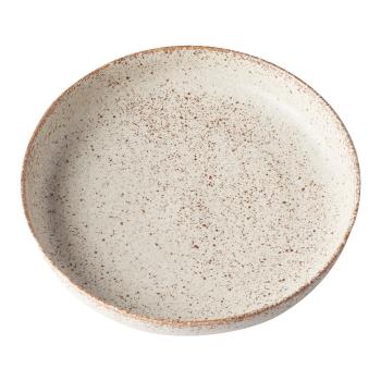 Biały ceramiczny talerzyk deserowy MIJ Fade, ø 20 cm