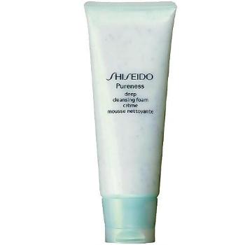 Shiseido Pureness 100 ml pianka oczyszczająca dla kobiet Uszkodzone pudełko