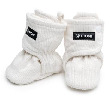 T-TOMI Booties Cream buciki dla niemowląt 6-9 months Warm