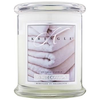 Kringle Candle Warm Cotton świeczka zapachowa 411 g