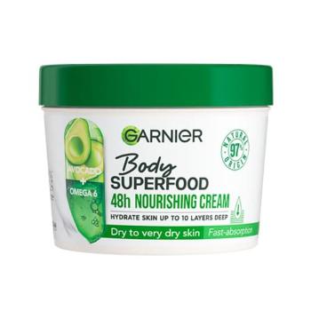 Garnier Body Superfood 48h Nourishing Cream Avocado Oil + Omega 6 380 ml krem do ciała dla kobiet
