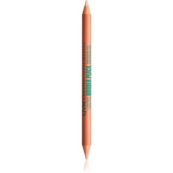 NYX Professional Makeup Wonder Pencil dwustronna kredka do oczu odcień 01 Light 2x0,7 g