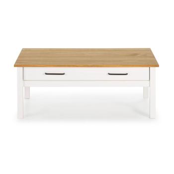 Biały drewniany stolik Marckeric Miranda