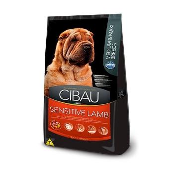 FARMINA Cibau Sensitive Lamb MEDIUM MAXI dla psów ras średnich i dużych z wrażliwym układem pokarmowym jagnięcina 2,5 kg
