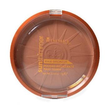 Rimmel London Sun Shimmer Maxi 17 g bronzer dla kobiet 002 Sun Love