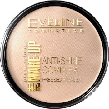 Eveline Cosmetics Art Make-Up lekki kompaktowy podkład w pudrze z matowym wykończeniem odcień 31 Transparent 14 g