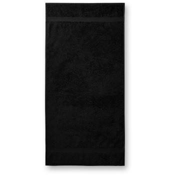 Ręcznik bawełniany o dużej gramaturze 70x140cm, czarny, 70x140cm