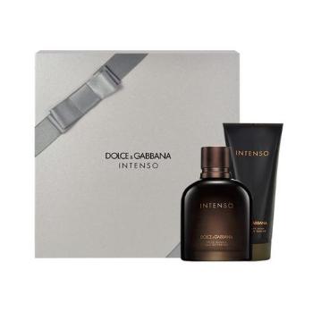 Dolce&Gabbana Pour Homme Intenso zestaw Edp 75ml + 100ml Balsam po goleniu dla mężczyzn