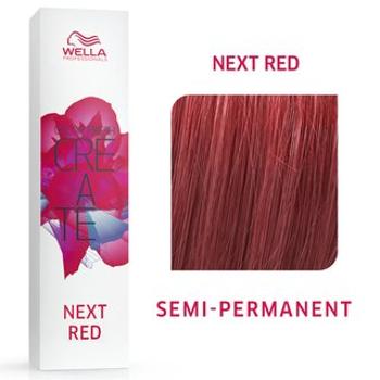 Wella Professionals Color Fresh Create Semi-Permanent Color profesjonalna semi- permanentna farba do włosów Next Red 60 ml