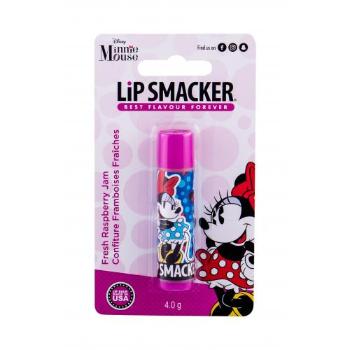 Lip Smacker Disney Minnie Mouse 4 g balsam do ust dla dzieci Uszkodzone opakowanie Fresh Raspberry Jam