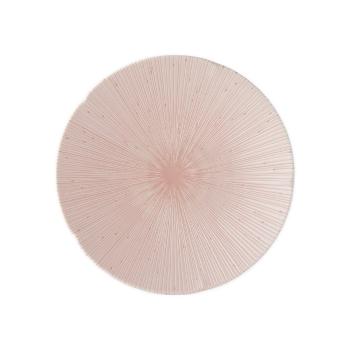 Różowy talerz ceramiczny ø 24 cm ICE PINK – MIJ