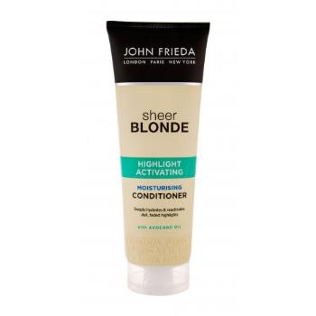 John Frieda Sheer Blonde Highlight Activating 250 ml odżywka dla kobiet Uszkodzone opakowanie