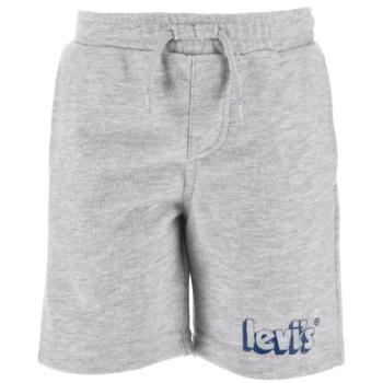 Levi's® Kids Jogger Shorts Light Gray heather