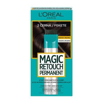 L'Oréal Paris Magic Retouch Permanent 18 ml farba do włosów dla kobiet 2 Black
