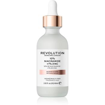 Revolution Skincare Niacinamide 10% + Zinc 1% serum na rozszerzone pory 60 ml