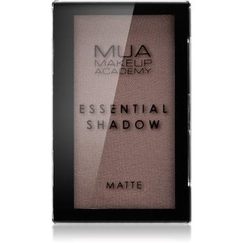 MUA Makeup Academy Essential matowe cienie do powiek odcień Burnt Umber 2.4 g