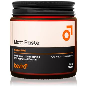 Beviro Matt Paste Medium Hold pasta do włosów Matt 100 ml