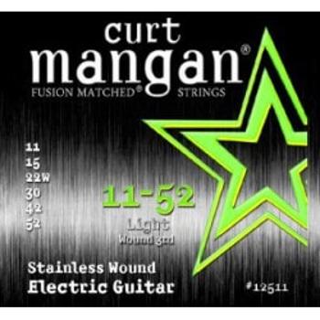 Curt Mangan 11-52 Stainless Steel Struny Do Gitary Elektrycznej