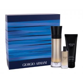 Giorgio Armani Code Absolu zestaw edp 110 ml + Edp 15 ml + Żel pod prysznic 75 ml dla mężczyzn