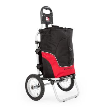 DURAMAXX Carry Red przyczepka rowerowa wózek ręczny czarno-czerwony