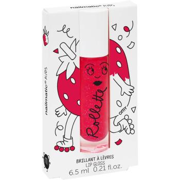 Nailmatic Kids Rollette błyszczyk do ust dla dzieci odcień Strawberry 6,5 ml