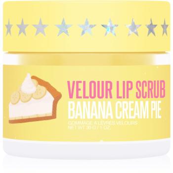 Jeffree Star Cosmetics Banana Fetish Velour Lip Scrub peeling cukrowy do ust Banana Cream Pie 30 g