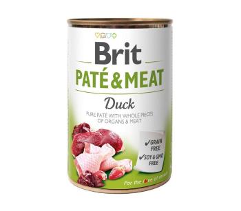 BRIT Pate&amp;Meat duck 6 x 400 g pasztet z kaczką