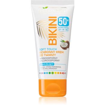 Bielenda Bikini Coconut wodoodporny krem do opalania twarzy SPF 50 50 ml