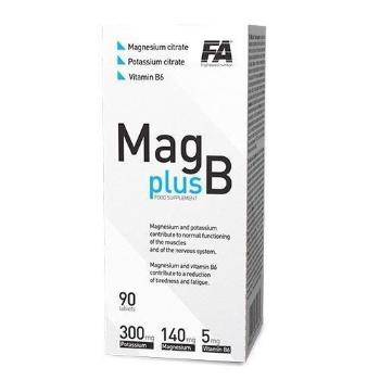 FITNESS AUTHORITY Mag Plus B - 90tabsWitaminy i minerały > Magnez